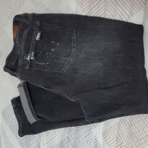 Gray distressed Judy Blues! Cute*